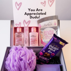 Gift Box - The Pink & Purple Bliss Personalized Pamper Box